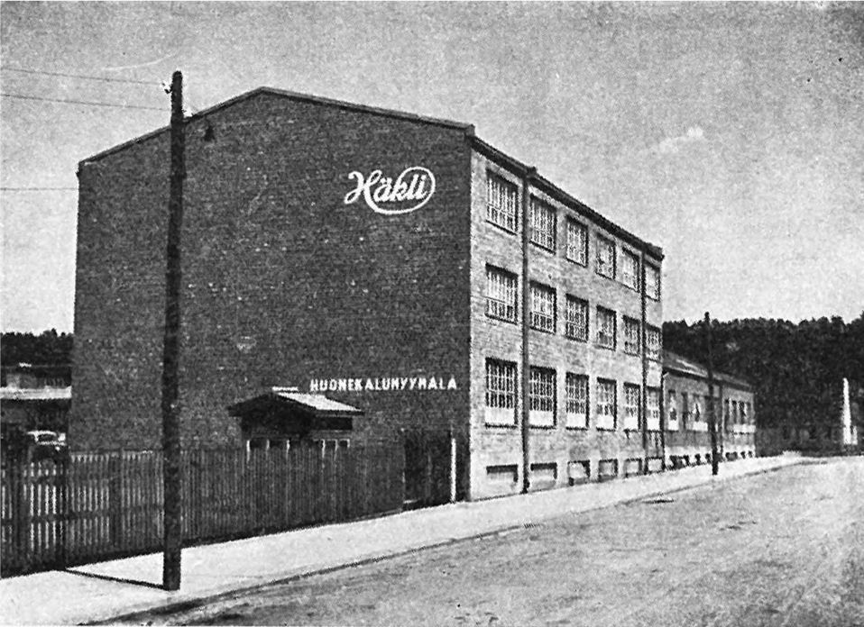 Kuva vanhasta tehtaasta